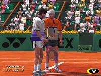 une photo d'Ã©cran de Virtua Tennis sur Sega Dreamcast